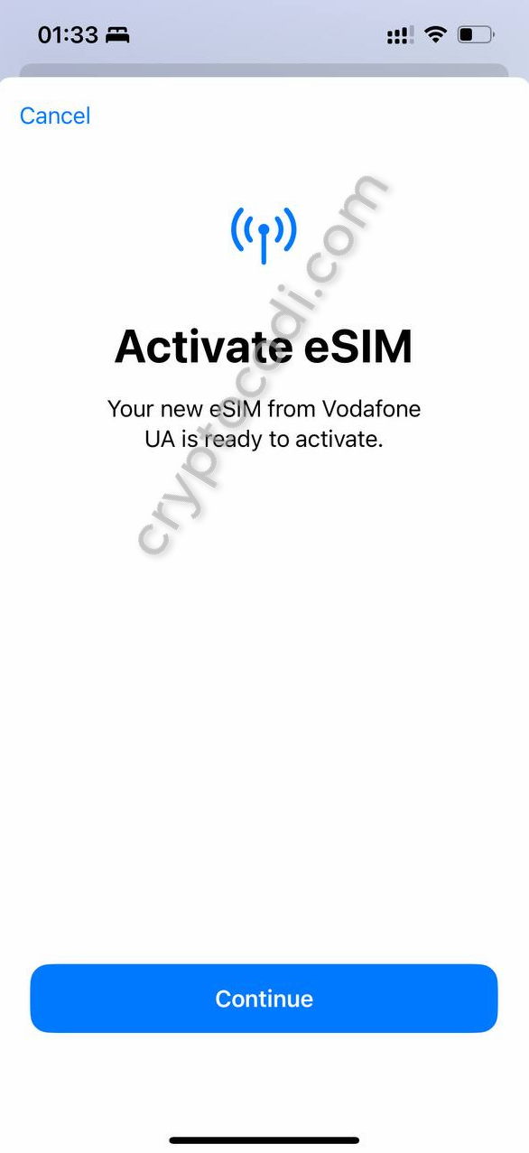 iPhone eSIM, активація eSIM, продовження