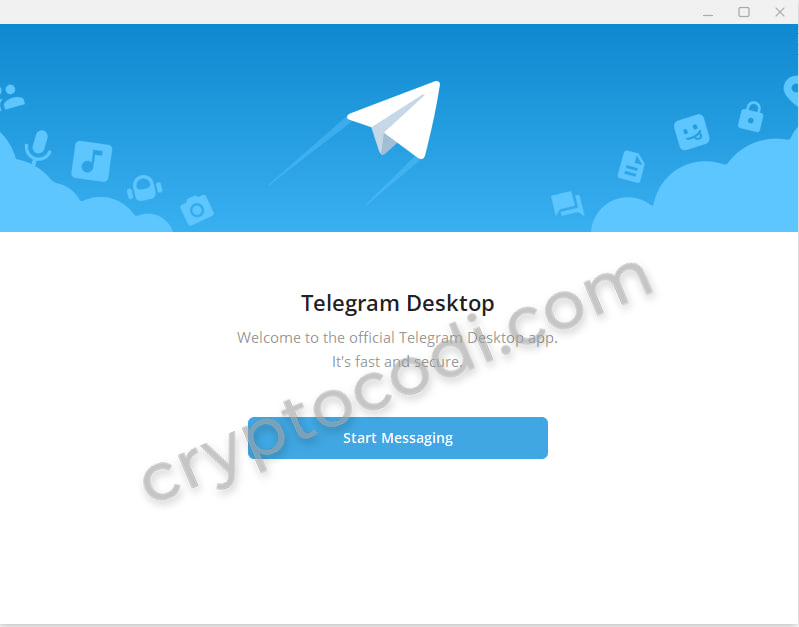 Telegram ферма - Telegram Portable, запущений додаток