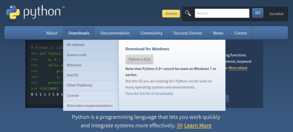 Встановлення Python на Windows - обладинка