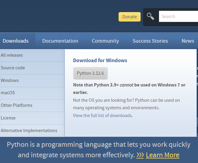 Як встановити Python на Windows