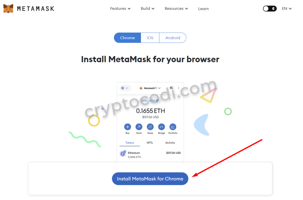 MetaMask - Встановлення